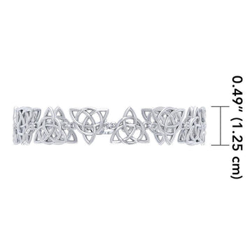 Triquetra Silver Bracelet TBG764 - Jewelry